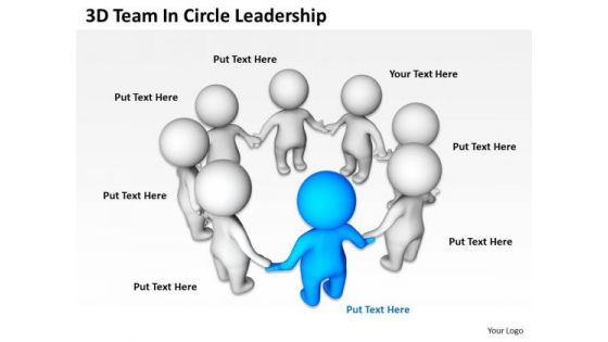 Business Diagrams Templates Circle Leadership PowerPoint Ppt Backgrounds For Slides