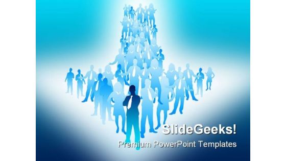 Business Directions People PowerPoint Templates And PowerPoint Backgrounds 0511