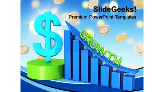 Business Dollar Graph Growth Success PowerPoint Templates And PowerPoint Themes 0712