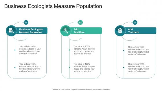Business Ecologists Measure Population In Powerpoint And Google Slides Cpb