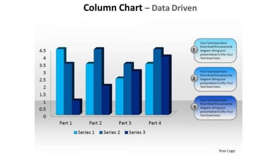 Business Editable PowerPoint Templates Business Beveled Column Chart Ppt Slides