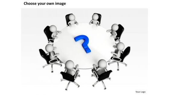 Business Entity Diagram 3d Men Sitting With Question Mark PowerPoint Slides