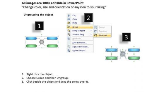 Business Entity Diagram PowerPoint Templates Download Process Slides