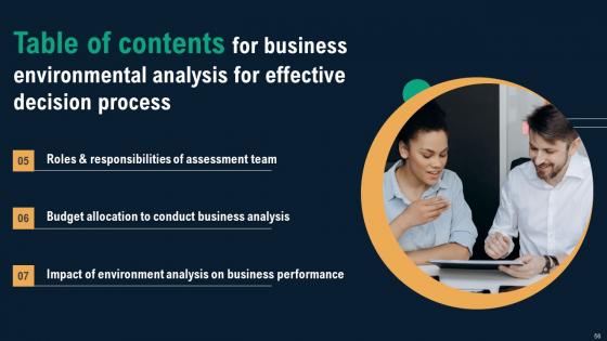 Business Environmental Analysis For Effective Decision Process Complete Deck