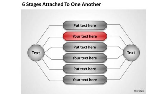 Business Expansion Strategy 6 Stages Attached To One Another Plan