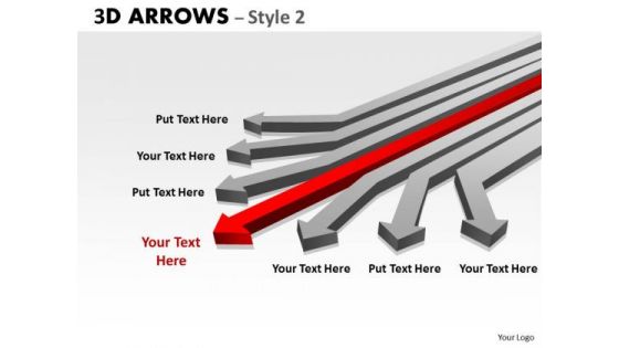 Business Finance Strategy Development 3d Arrows Styli Strategy Diagram