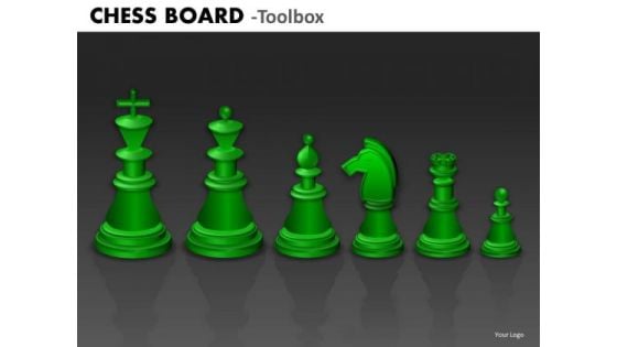 Business Finance Strategy Development Chess Board Strategy Diagram