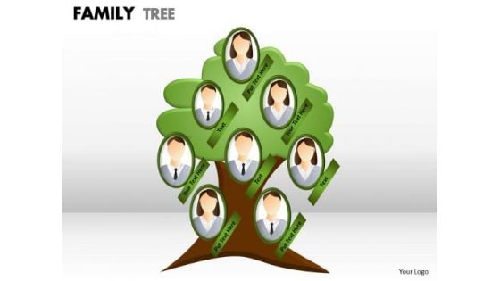 Business Finance Strategy Development Family Tree Business Diagram