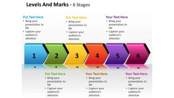 Business Finance Strategy Development Levels And Marks 6 Stages Strategy Diagram