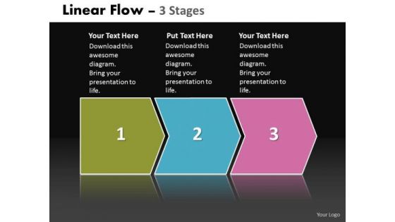 Business Finance Strategy Development Linear Flow 3 Stages Marketing Diagram Business Finance Strategy Development Linear Flow 3 Stages Marketing Diagram