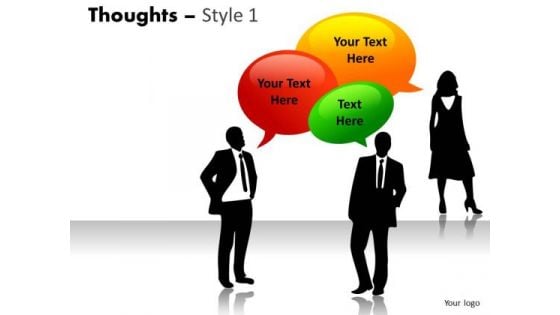 Business Finance Strategy Development Thoughts Style 1 Sales Diagram