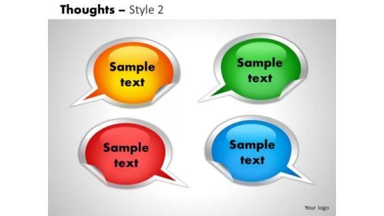 Business Finance Strategy Development Thoughts Style Business Diagram