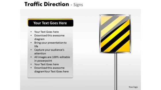 Business Finance Strategy Development Traffic Direction Signs Business Cycle Diagram