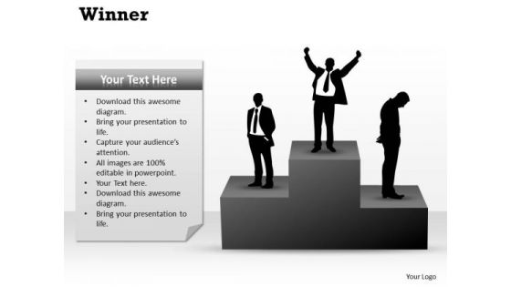 Business Finance Strategy Development Winner Marketing Diagram