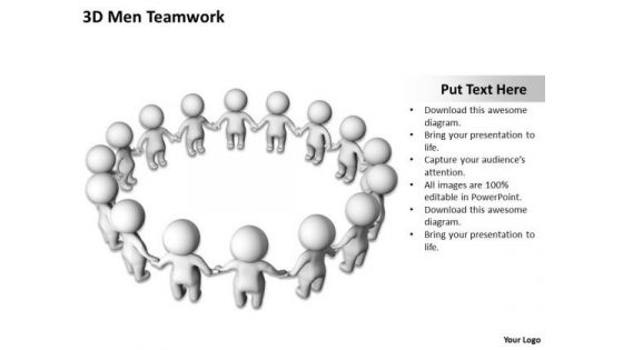 Business Flow Diagram Example 3d Men Teamwork PowerPoint Slides Business Flow Diagram Example 3d Men Teamwork PowerPoint Slides