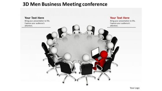 Business Flow Diagrams Meeting Conference PowerPoint Templates Ppt Backgrounds For Slides