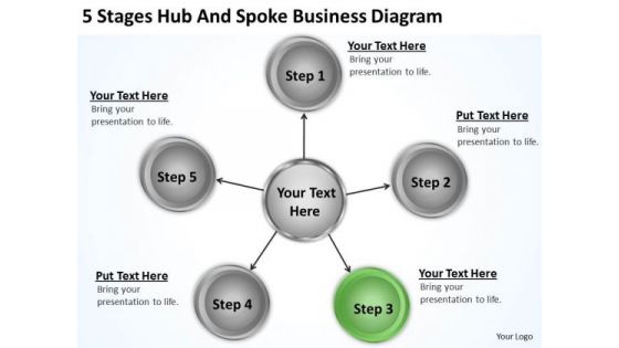 Business Flow Diagrams Presentation Ppt 4 PowerPoint Templates Backgrounds For Slides