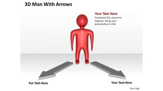 Business Flowchart 3d Man With Arrows PowerPoint Templates Business Flowchart 3d Man With Arrows PowerPoint Templates