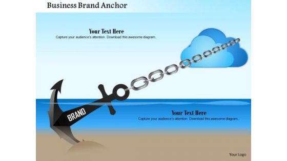 Business Framework Business Brand Anchor PowerPoint Presentation