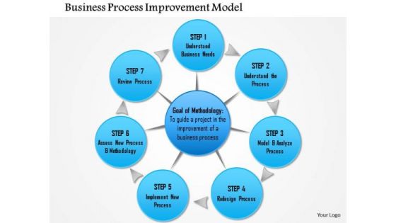 Business Framework Business Process Improvement Model PowerPoint Presentation