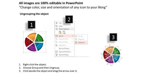 Business Framework Circular Arrows PowerPoint Presentation
