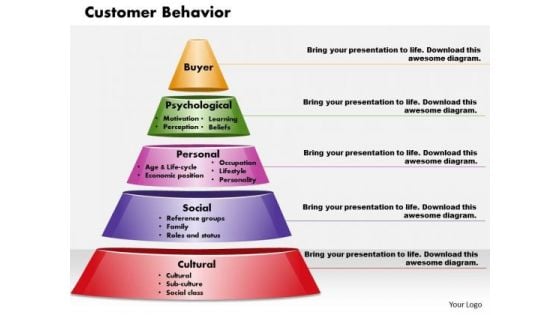 Business Framework Customer Behavior PowerPoint Presentation