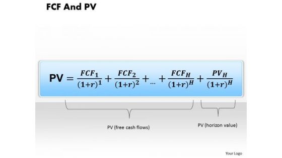 Business Framework Fcf And Pv PowerPoint Presentation