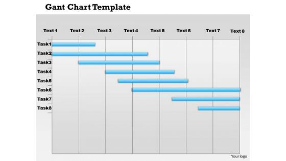 Business Framework Gantt Chart PowerPoint Presentation