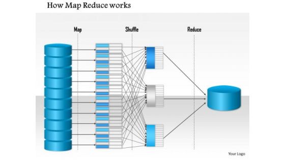 Business Framework How Map Reduce Works PowerPoint Presentation