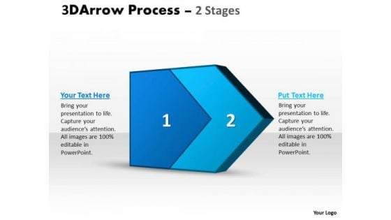 Business Framework Model 3d Arrow Process 2 Stages 1 Business Framework Model 3d Arrow Process 2 Stages 1