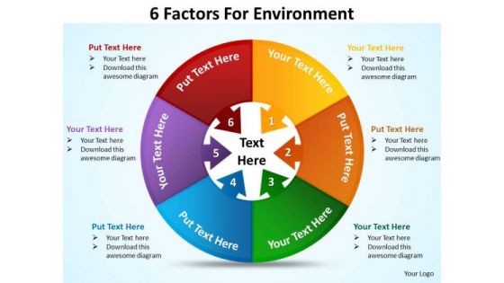 Business Framework Model 6 Factors For Diagram Environment Sales Diagram