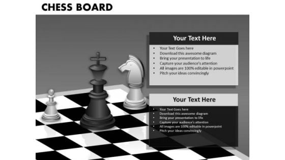 Business Framework Model Chess Board Consulting Diagram