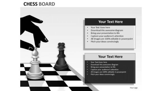 Business Framework Model Chess Board Strategic Management