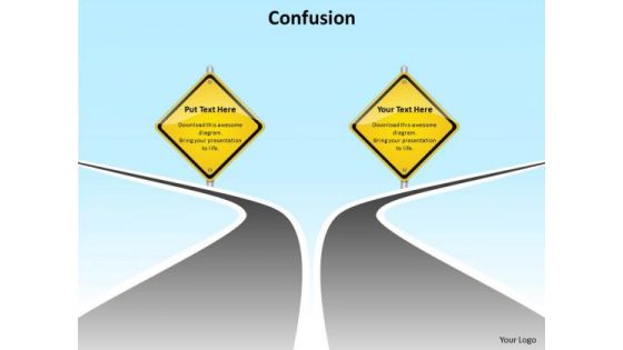 Business Framework Model Confusion 4 Consulting Diagram