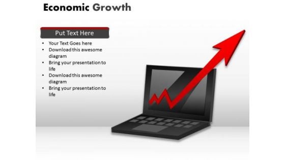 Business Framework Model Economic Growth Marketing Diagram