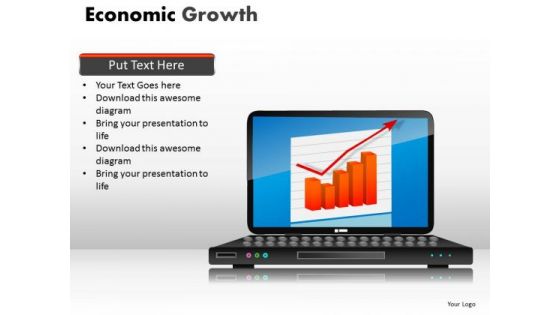 Business Framework Model Economic Growth Strategy Diagram