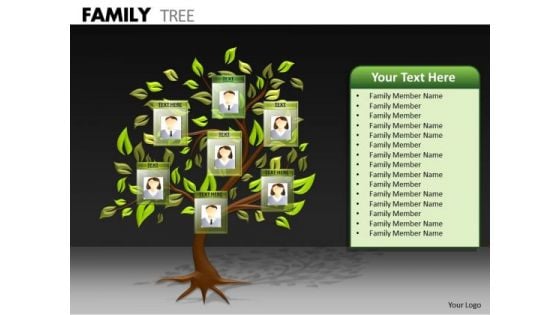 Business Framework Model Family Tree Business Finance Strategy Development