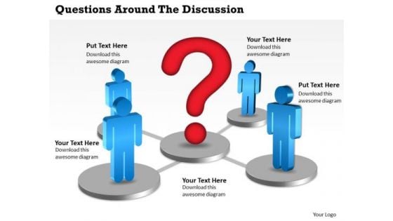 Business Framework Model Faq Session To Interpret Things Consulting Diagram