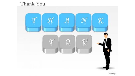 Business Framework Model Innovative Thank You Graphics Marketing Diagram