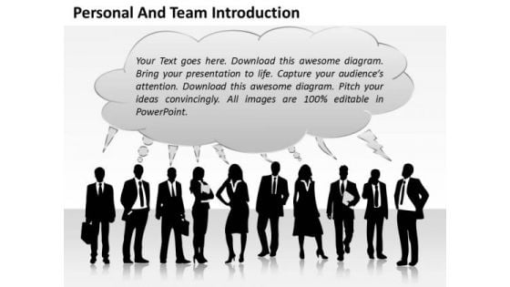 Business Framework Model Introduce Your Business Team Marketing Diagram