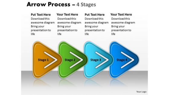 Business Framework Model Linear Process 4 Stages 2 Mba Models And Frameworks