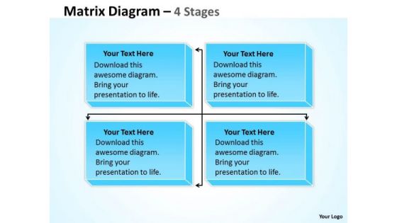 Business Framework Model Matrix Chart Diagram Sales Diagram