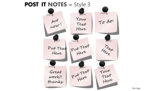 Business Framework Model Post It Notes Style 3 Consulting Diagram Business Framework Model Post It Notes Style 3 Consulting Diagram