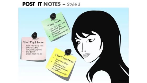 Business Framework Model Post It Notes Style 3 Marketing Diagram Business Framework Model Post It Notes Style 3 Marketing Diagram