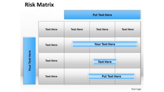 Business Framework Model Risk Matrix Template Sales Diagram