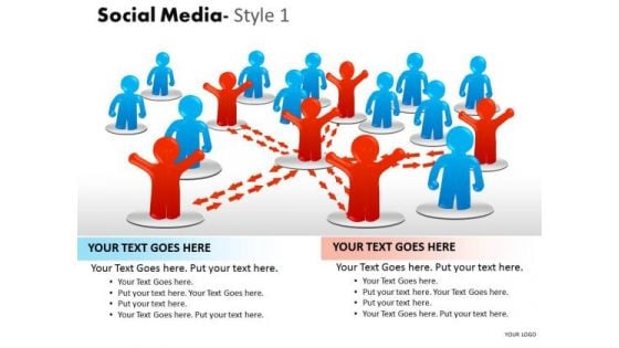 Business Framework Model Social Media Style 1 Diagram Strategy Diagram