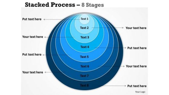 Business Framework Model Stacked Business Diagram