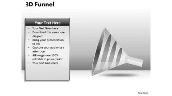 Business Framework Model Use Funnel Diagram For Process Control Strategic Management