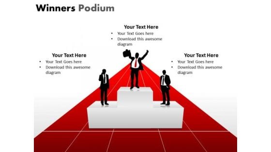Business Framework Model Winners Podium Marketing Diagram Business Framework Model Winners Podium Marketing Diagram