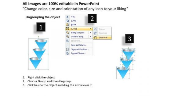 Business Framework Multi Level Conversion Funnel Chart PowerPoint Presentation